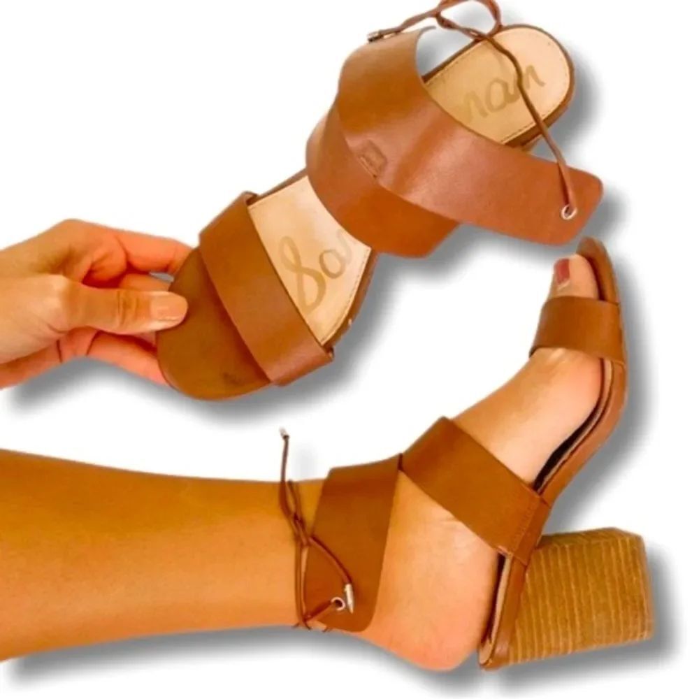 SAM EDELMAN Valerie Block Heel Sandal 8.5